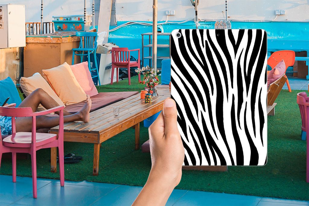 Apple iPad 9.7 2018 | 2017 Back Case Zebra