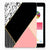 Apple iPad 9.7 2018 | 2017 Back Cover Zwart Roze Vormen