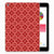 Apple iPad 9.7 2018 | 2017 Hippe Hoes Batik Rood