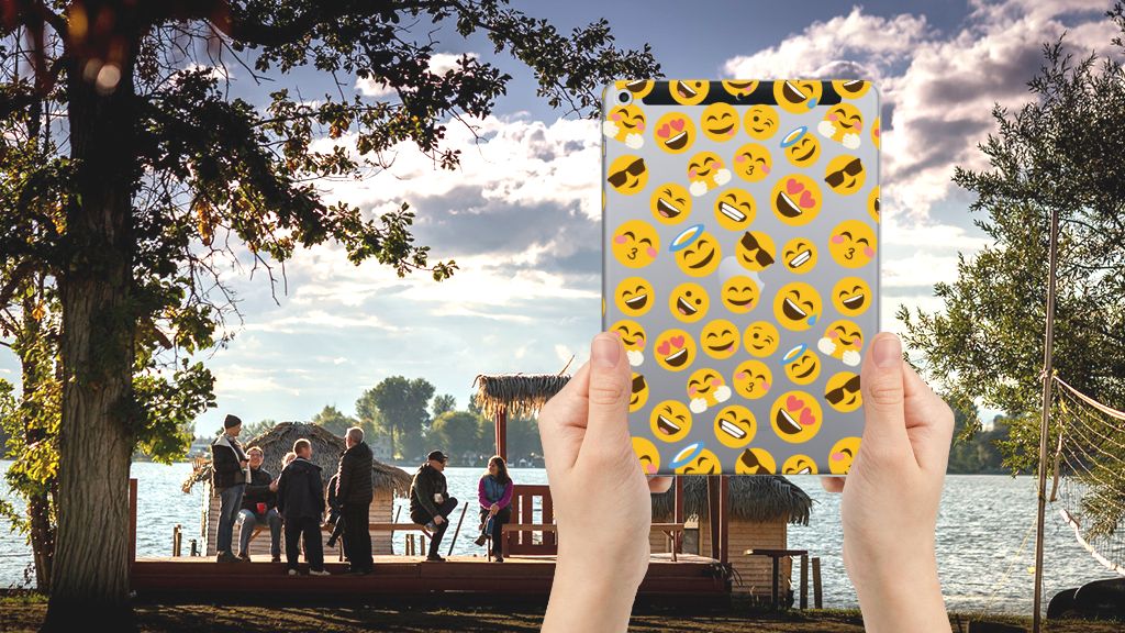 Apple iPad 9.7 2018 | 2017 Hippe Hoes Emoji