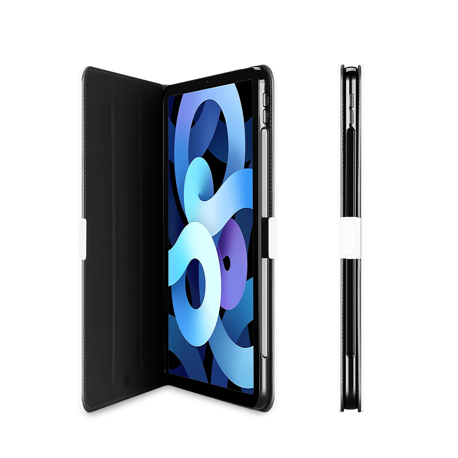 Apple iPad Air (2020/2022) 10.9 inch Hoesje Wit met Standaardfunctie
