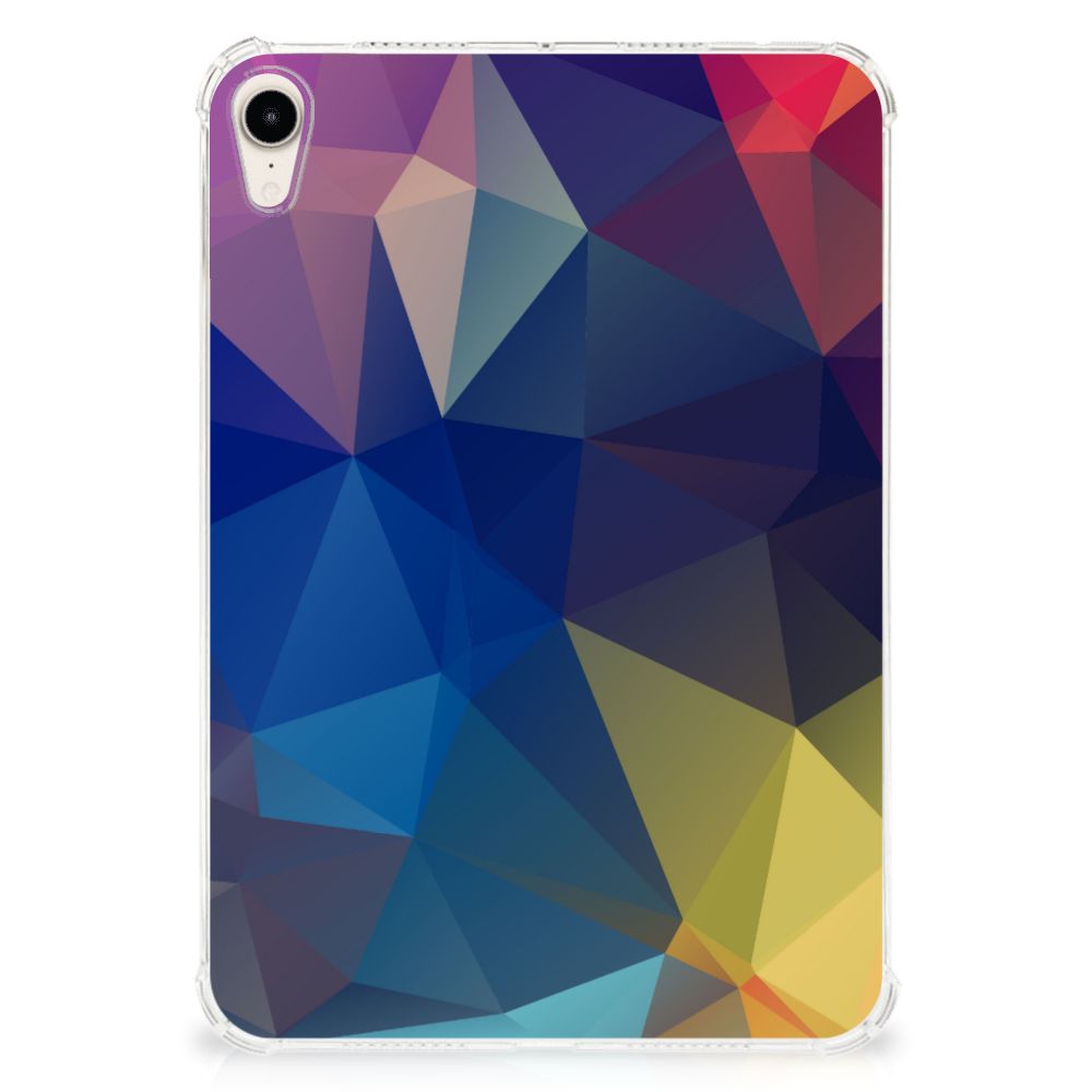 Apple iPad mini 6 (2021) Back Cover Polygon Dark