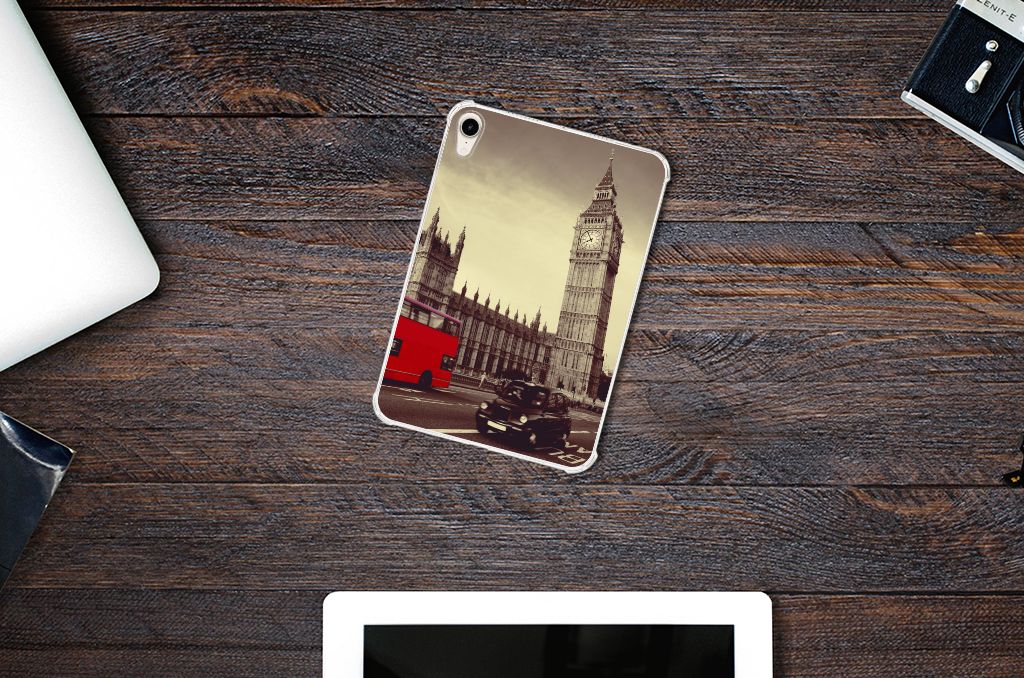 Apple iPad mini 6 (2021) Hip Hoesje Londen - B2C Telecom