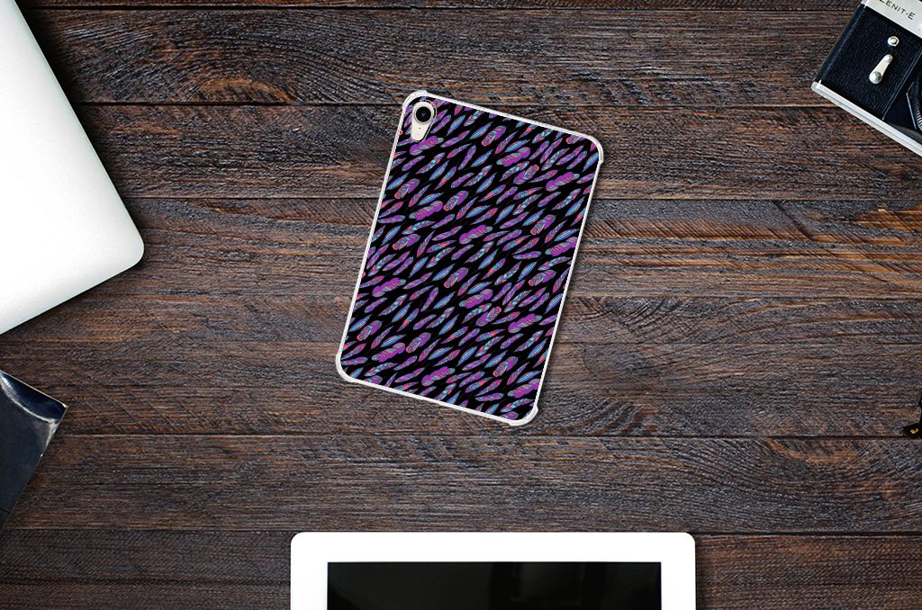 Apple iPad mini 6 (2021) Hippe Hoes Feathers Color - B2C Telecom