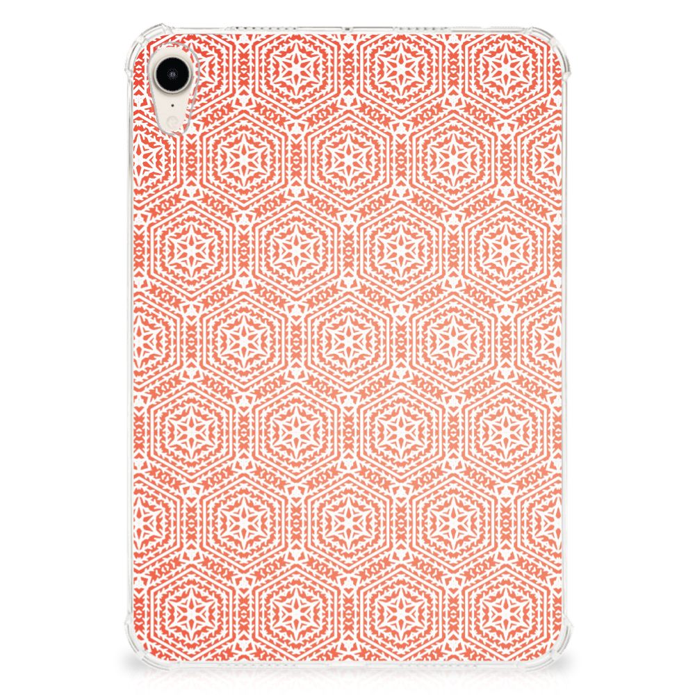 Apple iPad mini 6 (2021) Hippe Hoes Pattern Orange - B2C Telecom