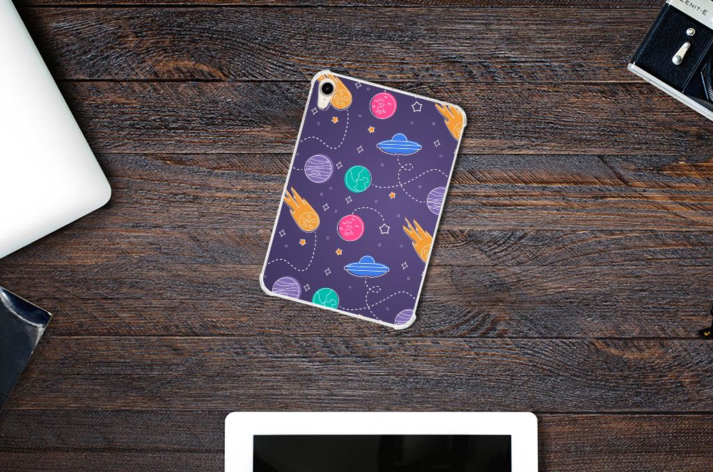 Apple iPad mini 6 (2021) Leuke Siliconen Hoes Space - B2C Telecom