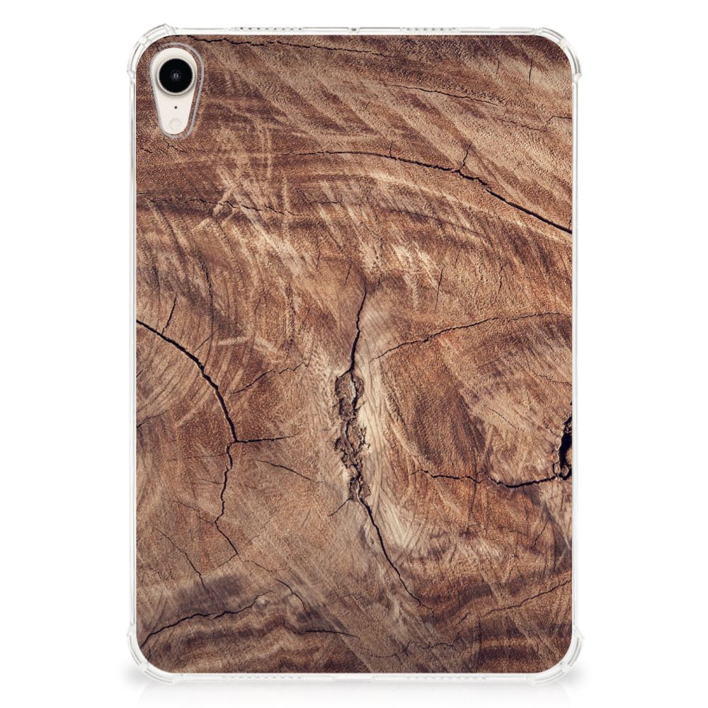 Apple iPad mini 6 (2021) Silicone Tablet Hoes Tree Trunk - B2C Telecom
