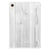 Apple iPad mini 6 (2021) Silicone Tablet Hoes White Wood - B2C Telecom