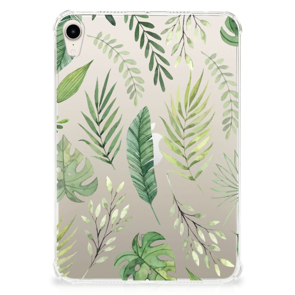 Apple iPad mini 6 (2021) Siliconen Hoesje Leaves