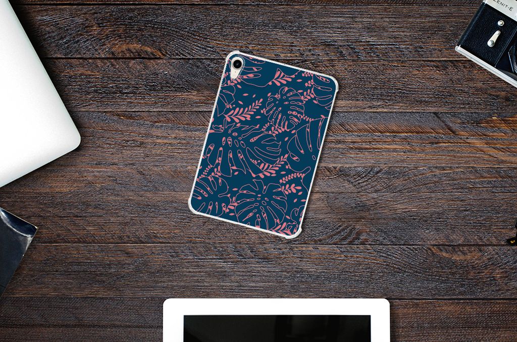 Apple iPad mini 6 (2021) Siliconen Hoesje Palm Leaves - B2C Telecom