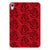 Apple iPad mini 6 (2021) Siliconen Hoesje Red Roses achterkant design bloemen