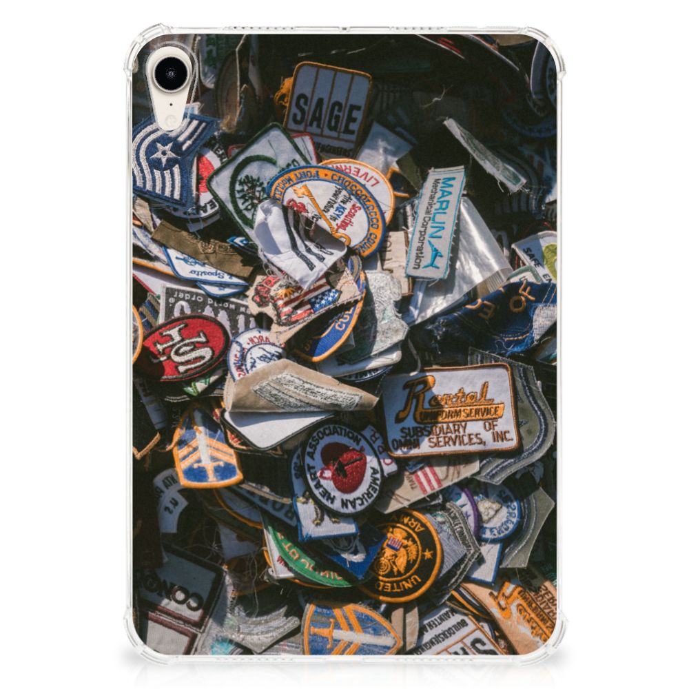 Apple iPad mini 6 (2021) Tablet Backcover met foto Badges - B2C Telecom