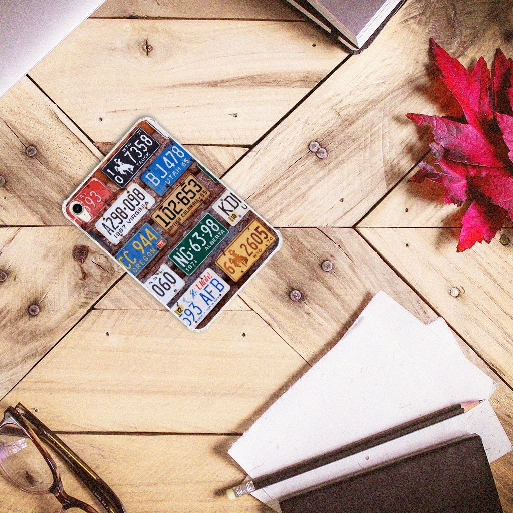 Apple iPad mini 6 (2021) Tablet Backcover met foto Kentekenplaten - B2C Telecom