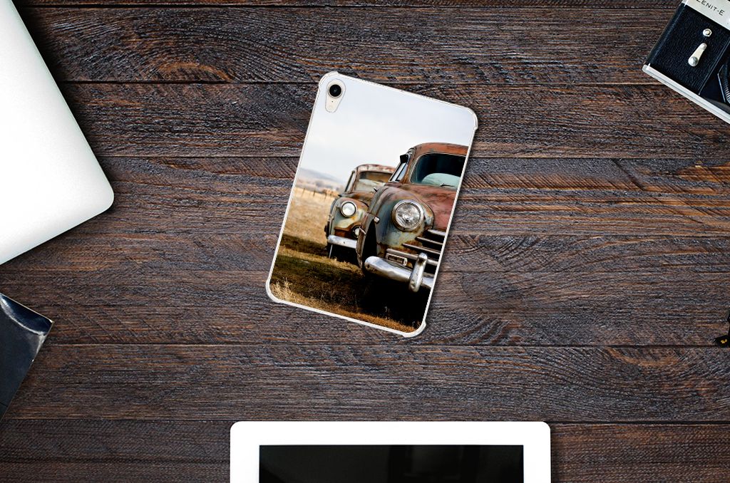 Apple iPad mini 6 (2021) Tablet Backcover met foto Vintage Auto - B2C Telecom