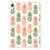 Apple iPad mini 6 (2021) Tablet Cover Ananas met kleurrijke ananasprint en helder ontwerp.