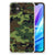 Apple iPhone 11 Doorzichtige Silicone Hoesje Army Dark camouflage ontwerp voorkant