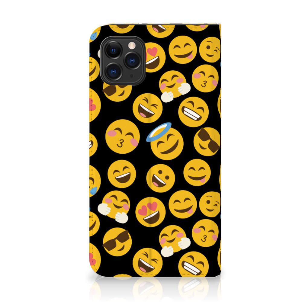 Apple iPhone 11 Pro Max Hoesje met Magneet Emoji