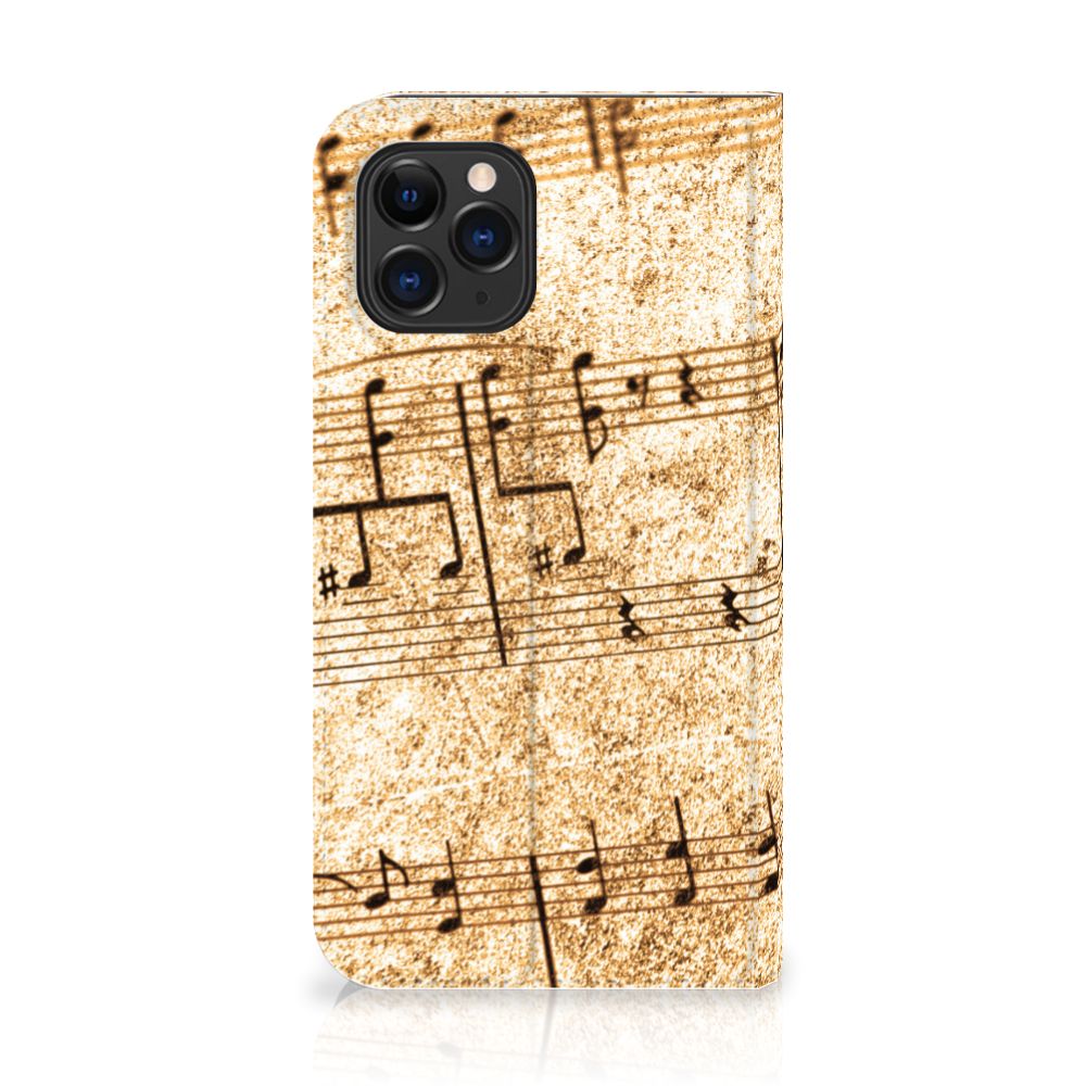 Apple iPhone 11 Pro Stand Case Bladmuziek
