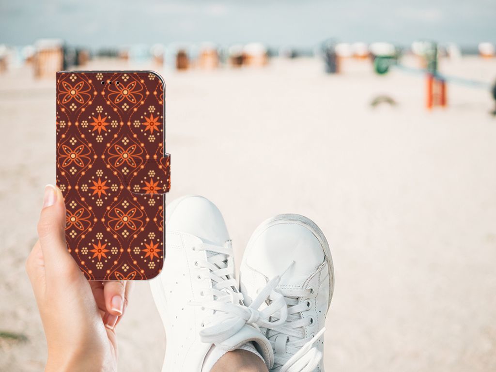 Apple iPhone 11 Telefoon Hoesje Batik Brown