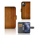 Apple iPhone 12 Mini Book Style Case Donker Hout book style case donker hout aanzicht