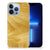 Apple iPhone 13 Pro Bumper Hoesje Licht Hout design Licht Hout achterkant