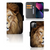 Apple iPhone 13 Telefoonhoesje met Pasjes Leeuw smartphone boekhoes leeuw design voorkant