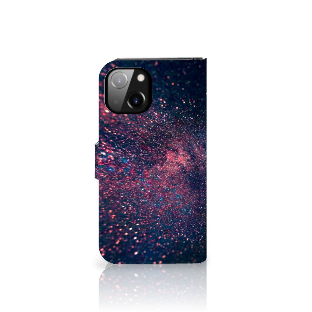 Apple iPhone 14 Book Case Stars