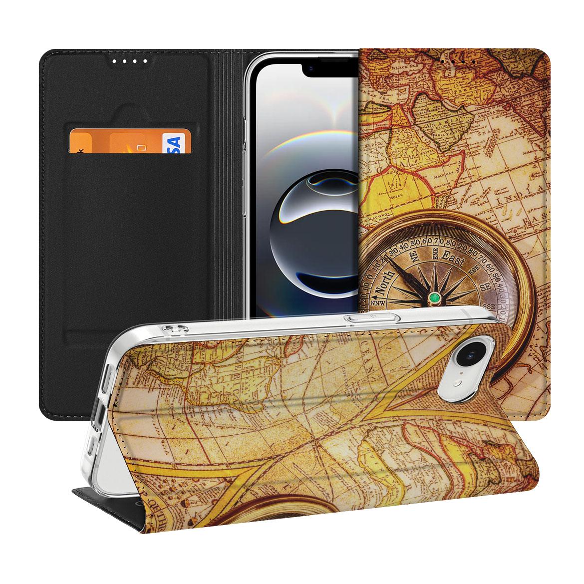 Apple iPhone 16e Book Cover Kompas book cover kompas design voorkant