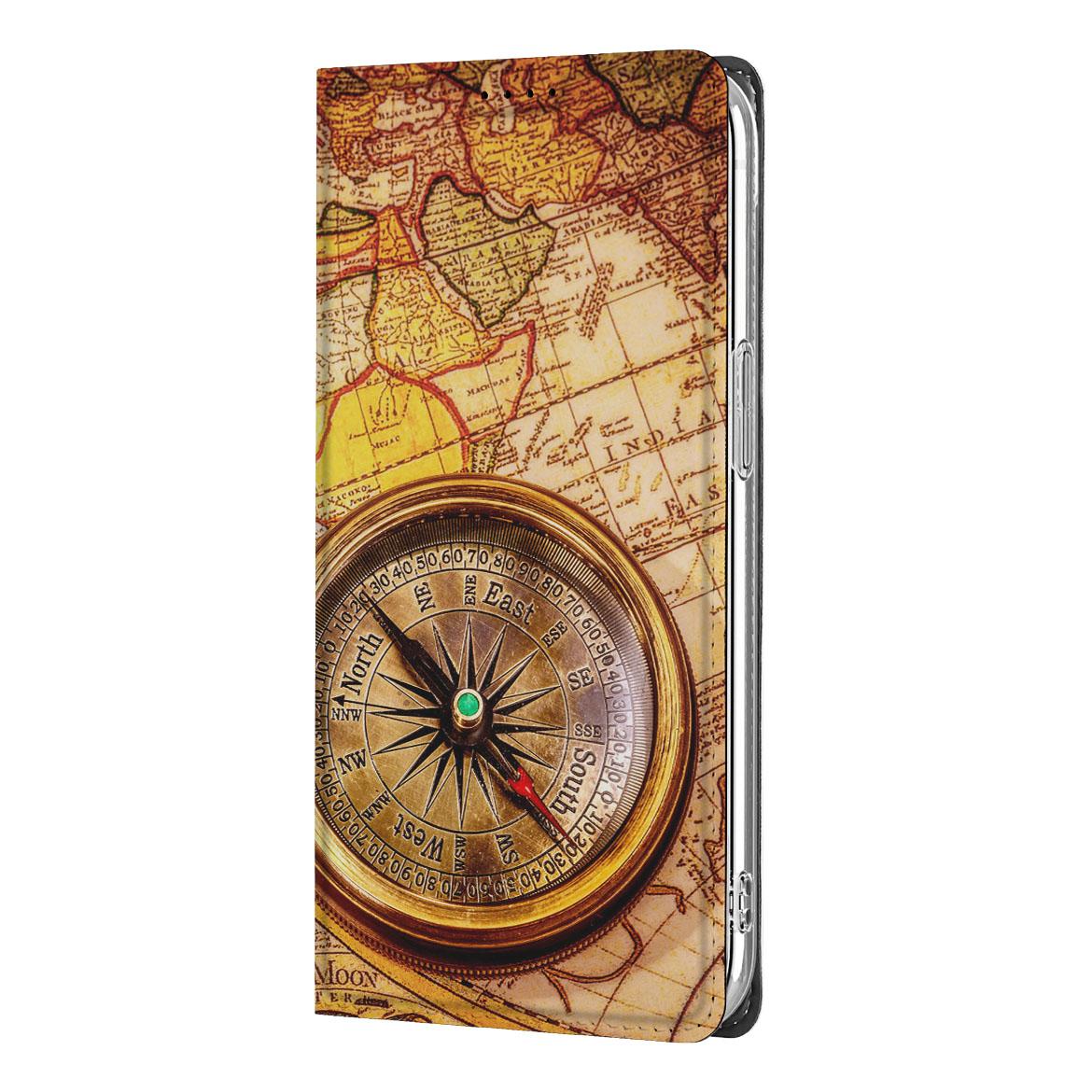 Apple iPhone 16e Book Cover Kompas kompas design voorkant