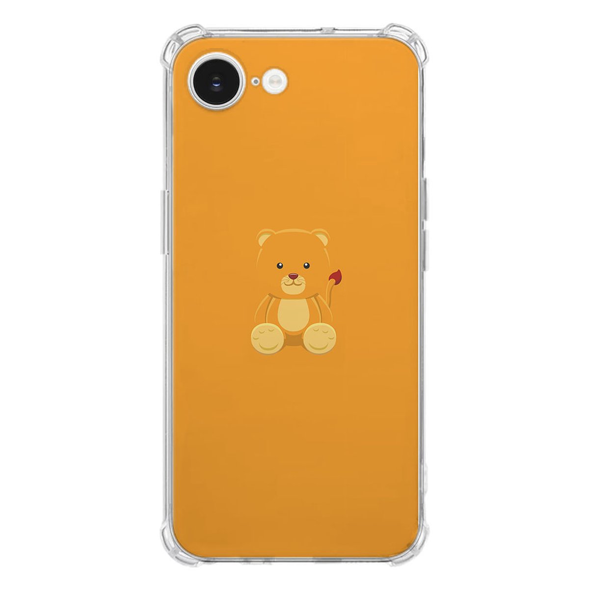 Apple iPhone 16e Hoesje - Baby Beer TPU Antishock baby beer design achteraanzicht