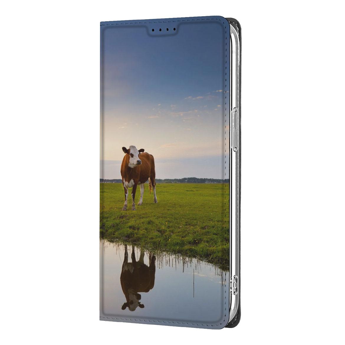 Apple iPhone 16e Hoesje maken Koe stand case koe ondergang