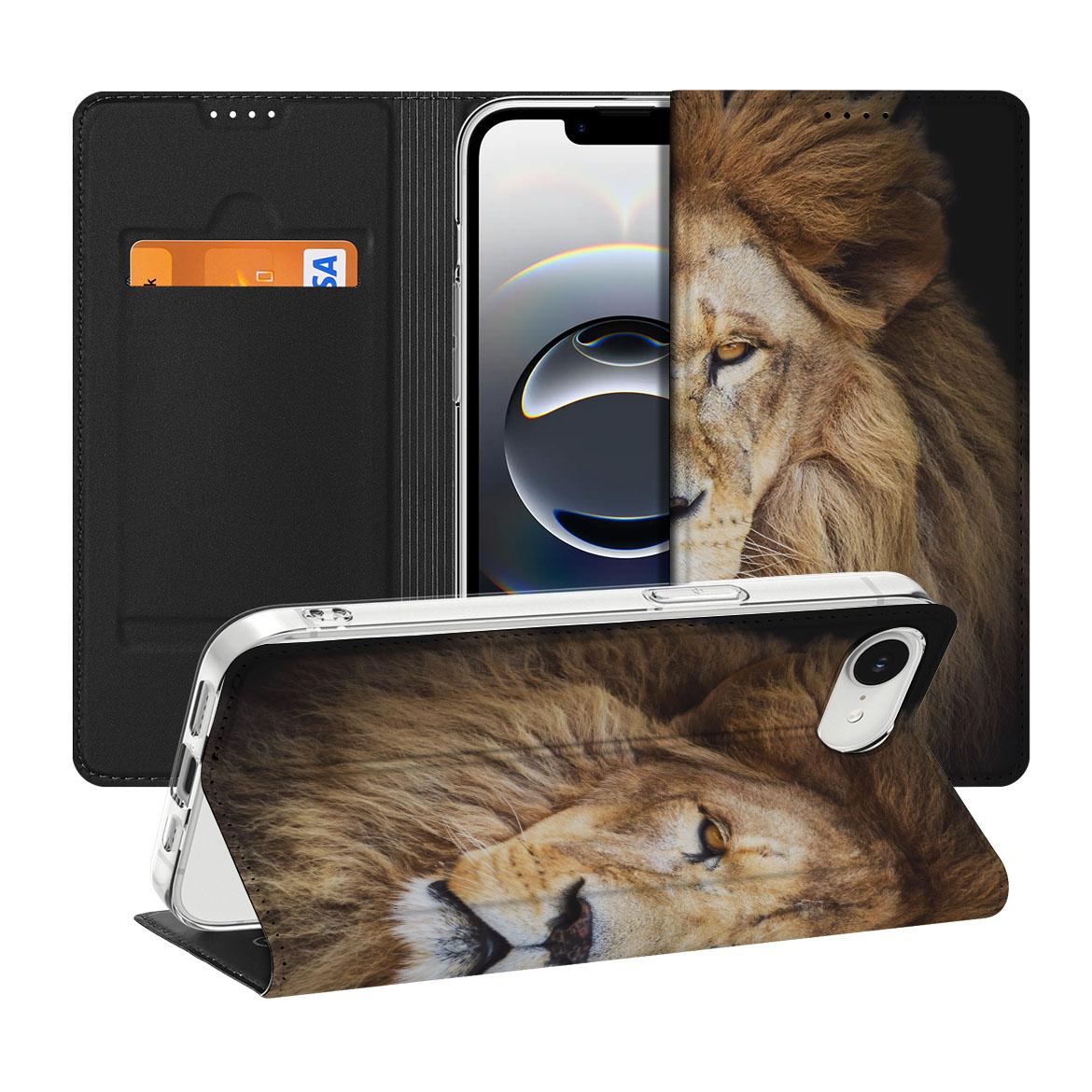 Apple iPhone 16e Hoesje maken Leeuw design leeuw aanzicht