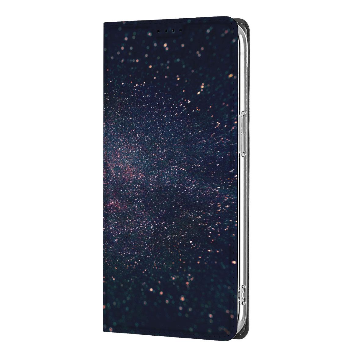 Apple iPhone 16e Stand Case Stars design sterren op zwart