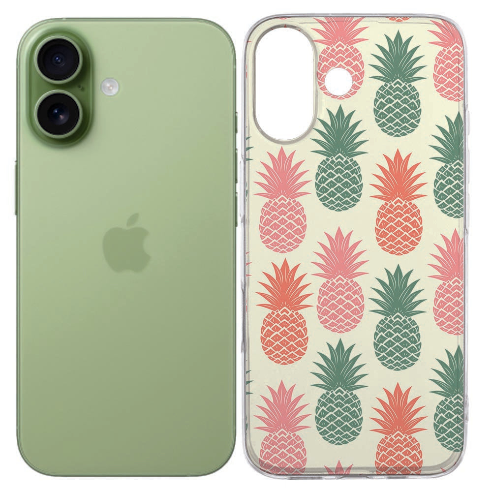 Apple iPhone 17 Siliconen hoesje Back cover Ananas