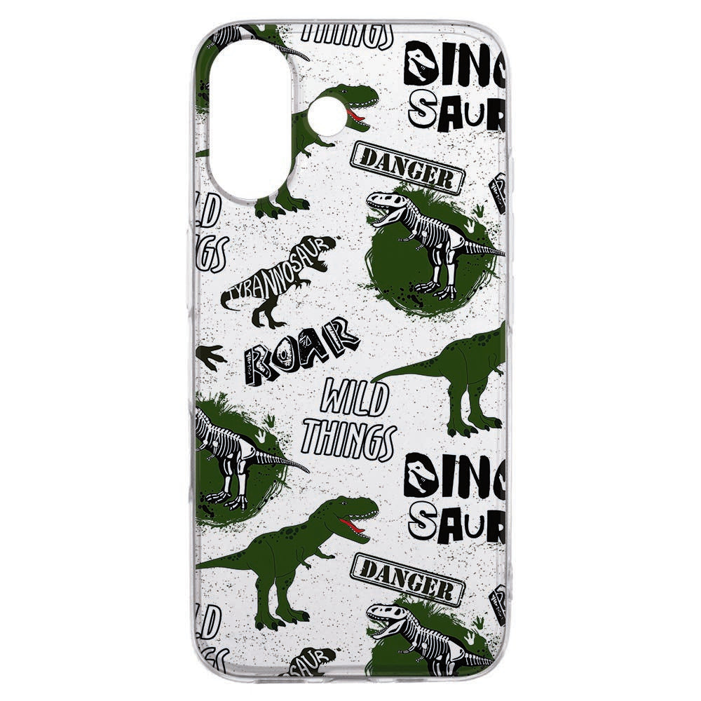 Apple iPhone 17 Siliconen hoesje Dinosaurus