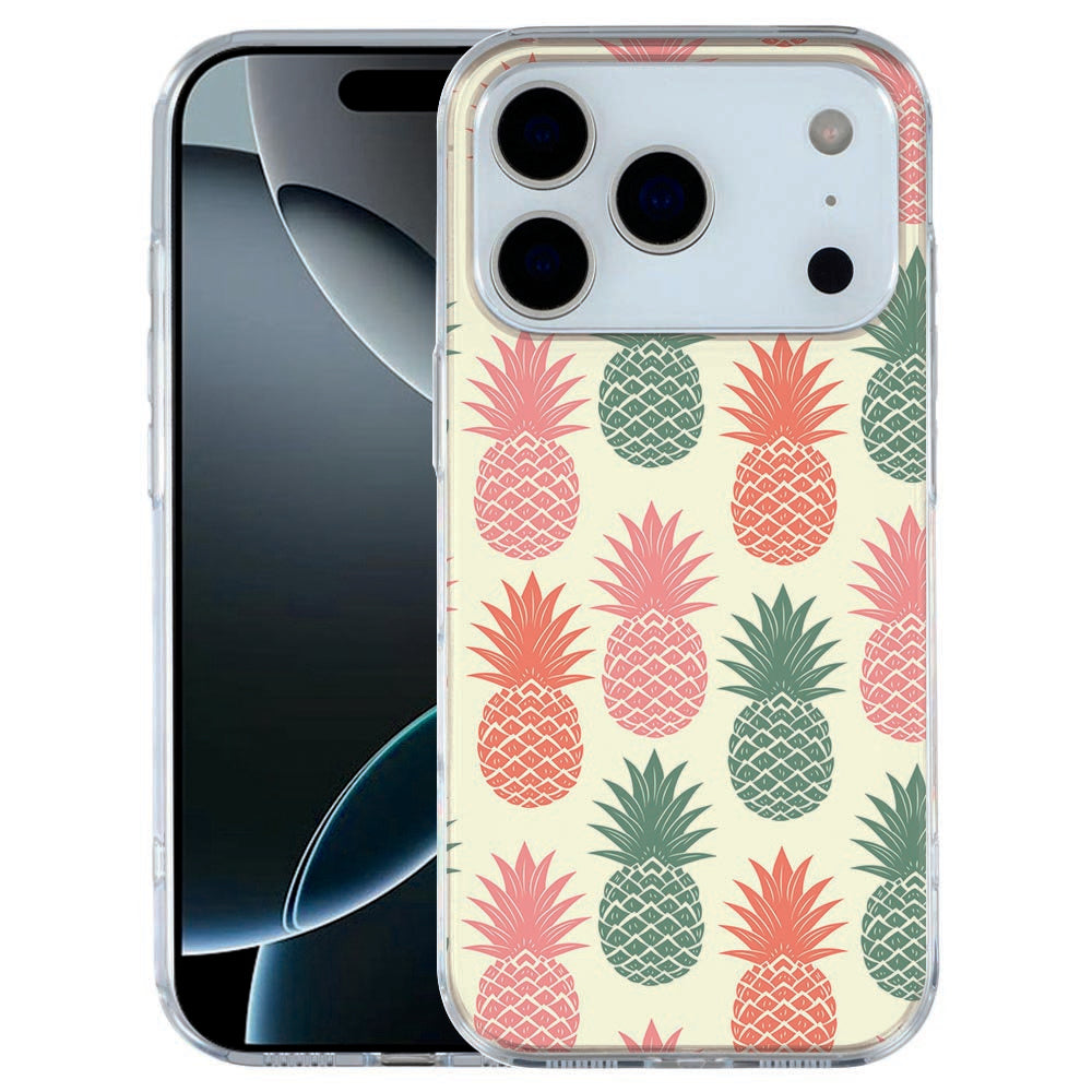 Apple iPhone 17 Pro Siliconen hoesje Back cover Ananas