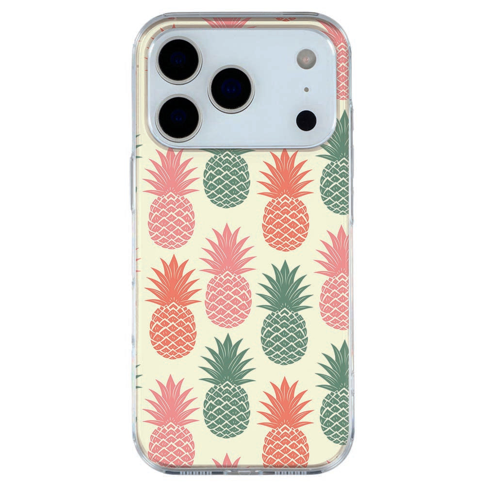Apple iPhone 17 Pro Siliconen hoesje Back cover Ananas