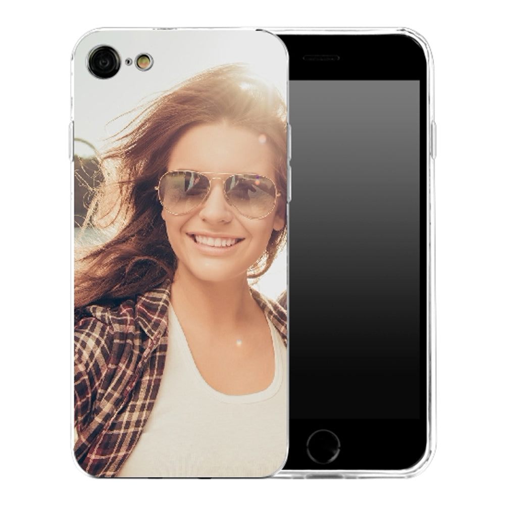Apple iPhone SE 2022 | SE 2020 | 8 | 7 TPU Hoesje met Foto voor een persoonlijke smartphone uitstraling.
