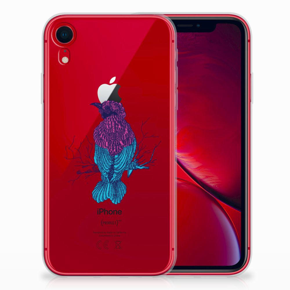 Apple iPhone Xr Telefoonhoesje met Naam Merel achterzijde