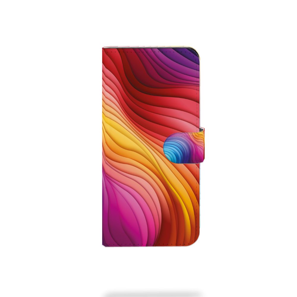 Book Case voor Xiaomi Redmi Note 13 Pro Plus Regenboog