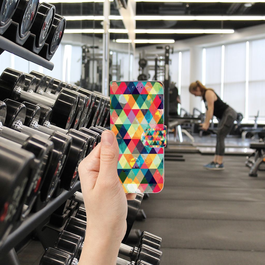 Samsung Galaxy S10 Telefoon Hoesje Geruit