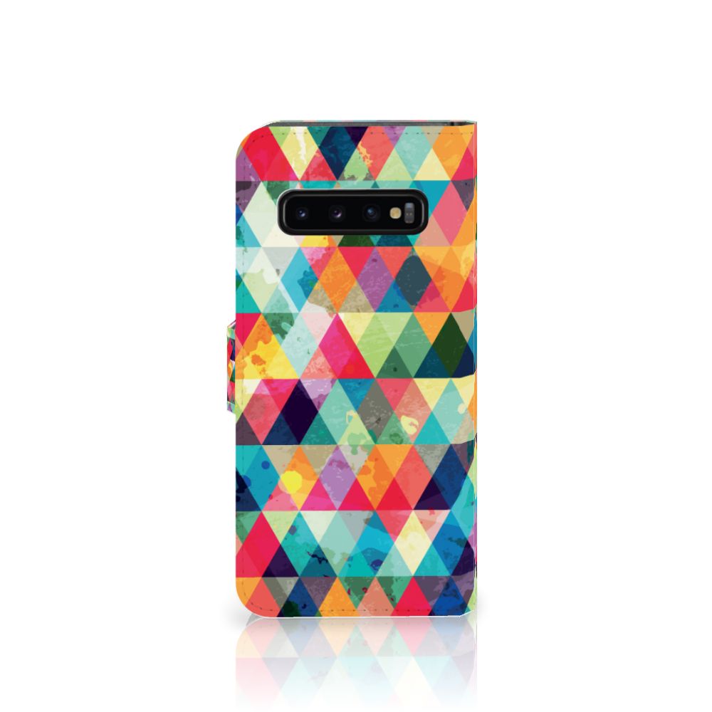 Samsung Galaxy S10 Telefoon Hoesje Geruit