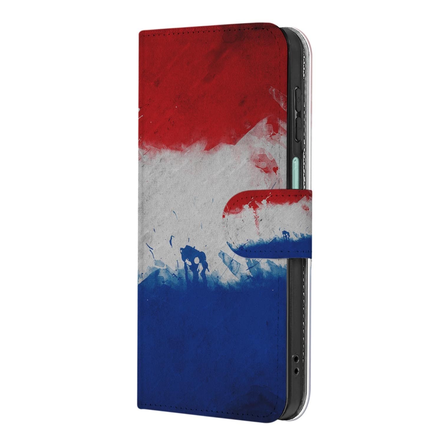 Samsung Galaxy A27 bookcase Nederland, achterkant met camera-uitsparing