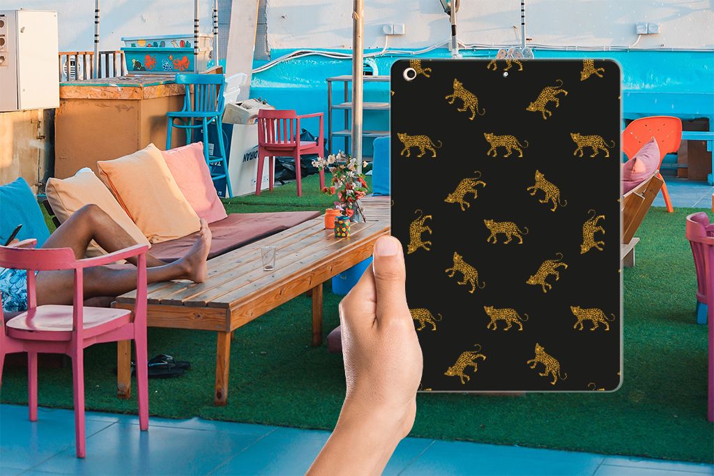 Back Case voor Apple iPad 10.2 | iPad 10.2 (2020) | 10.2 (2021) Leopards