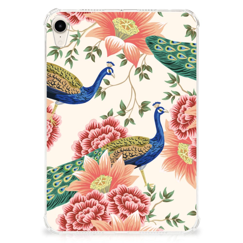 Back Case voor Apple iPad mini 6 (2021) Pink Peacock - B2C Telecom