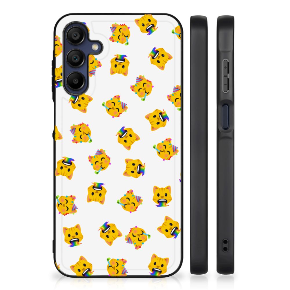 Back Case voor Samsung Galaxy A15 Katten Emojis B2C Telecom