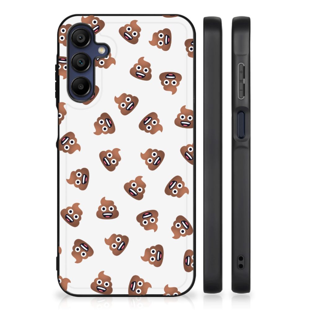 Back Case voor Samsung Galaxy A15 Poep Emojis B2C Telecom