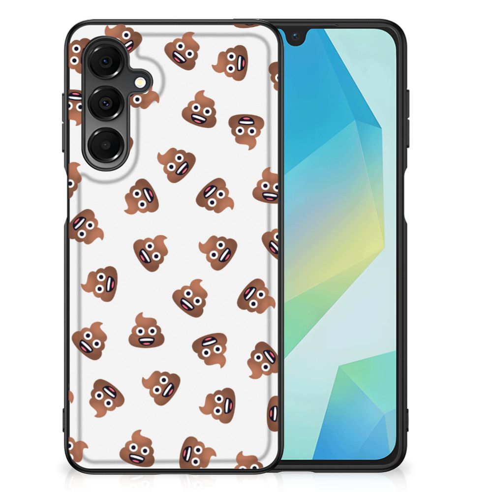 Samsung Galaxy A16 5G/4G Back Case Poep Emojis achterzijde ontwerp