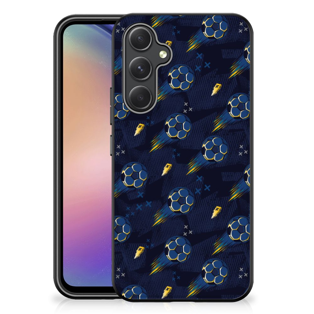 Samsung Galaxy A54 Back Case Voetbal ontwerp voorkant