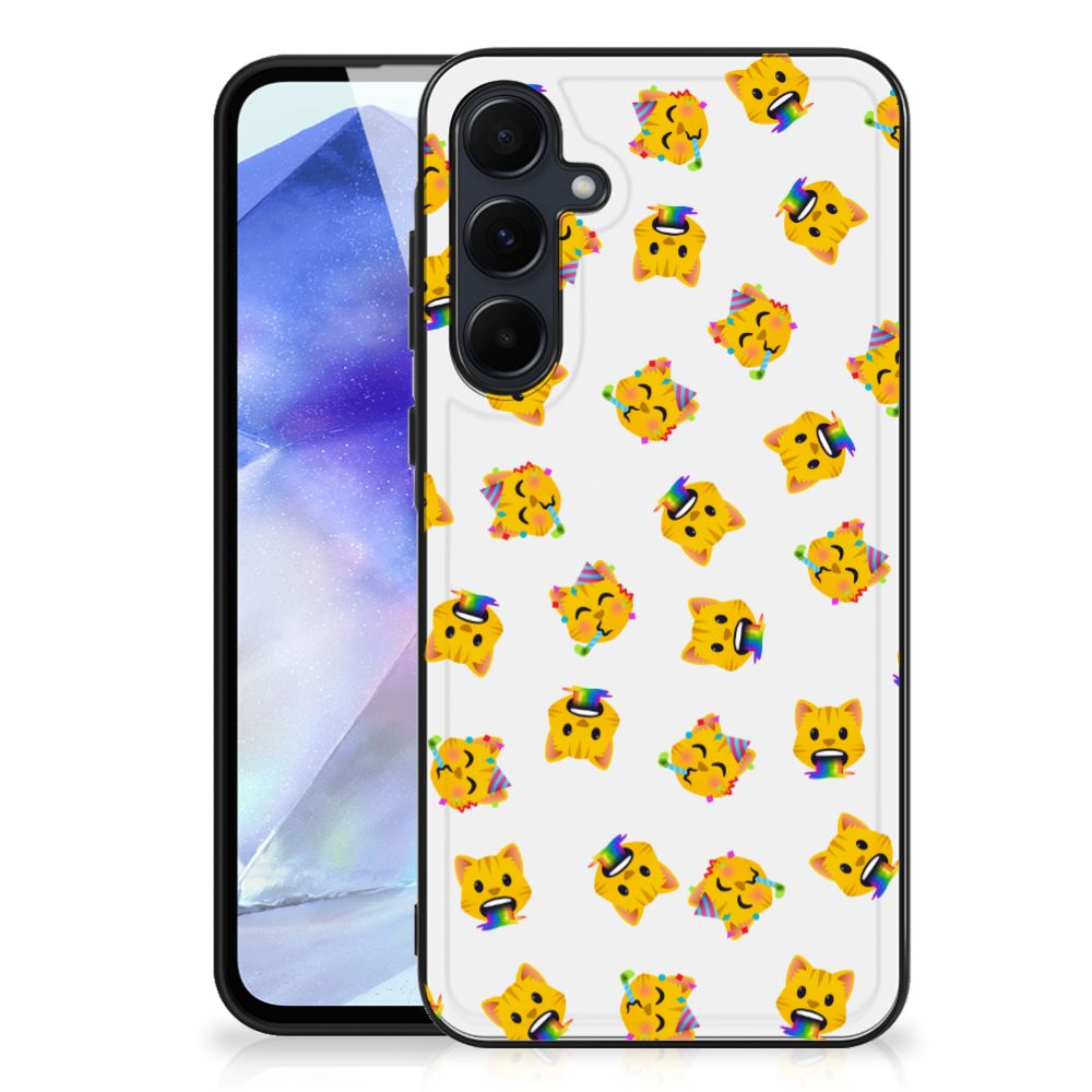 Back Case voor Samsung Galaxy A55 Katten Emojis B2C Telecom